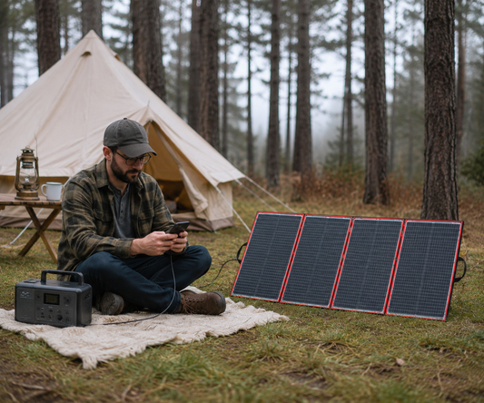 Kit solaire complet 300W panneau pliable Monocrystallin