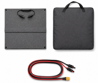 Panneau Solaire Pliable 100W Monocristallin – Camping & Van Life